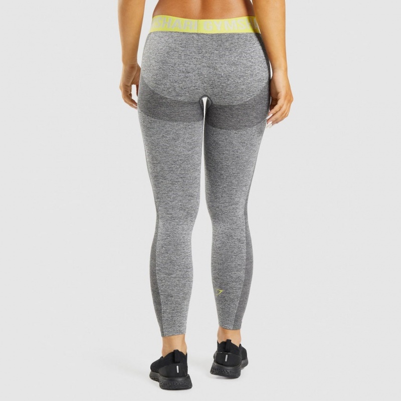 Κολαν Gymshark Flex Low Rise κίτρινα | 815CWEVLN