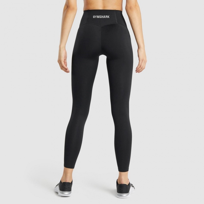 Κολαν Gymshark GS Power Support μαυρα | 372MPFYQT