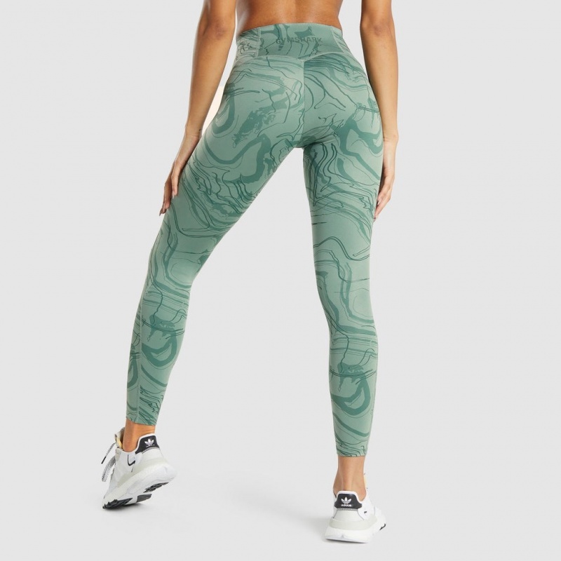 Κολαν Gymshark GS Power Support πρασινο | 734RGEAVN