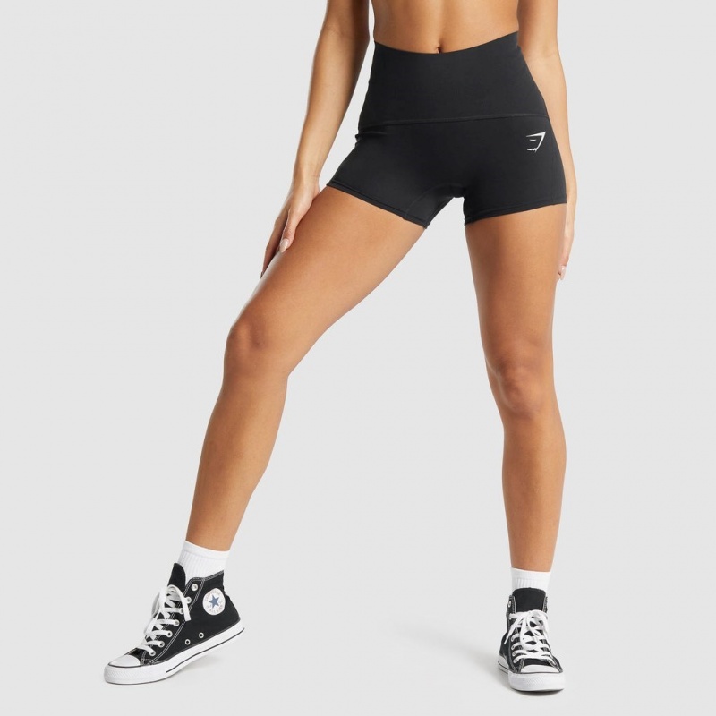 Σορτσ Gymshark GS Power Support μαυρα | 792NOZKFQ