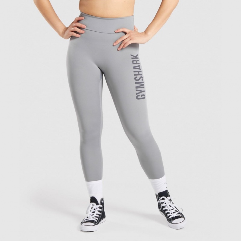 Κολαν Gymshark GS Power γκρι | 542JHEKIW