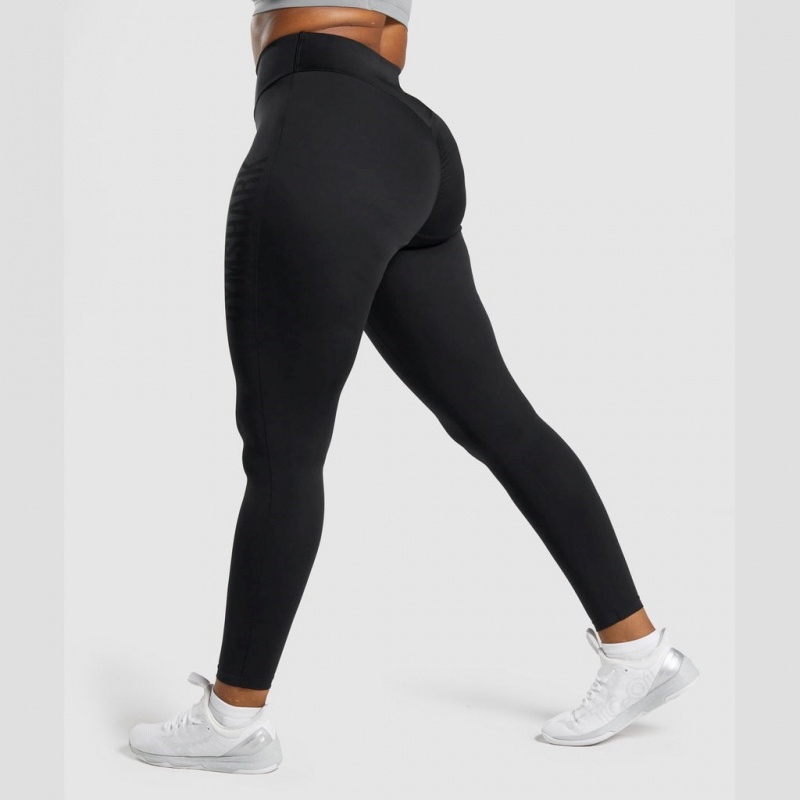 Κολαν Gymshark GS Power μαυρα | 729KWDCEY