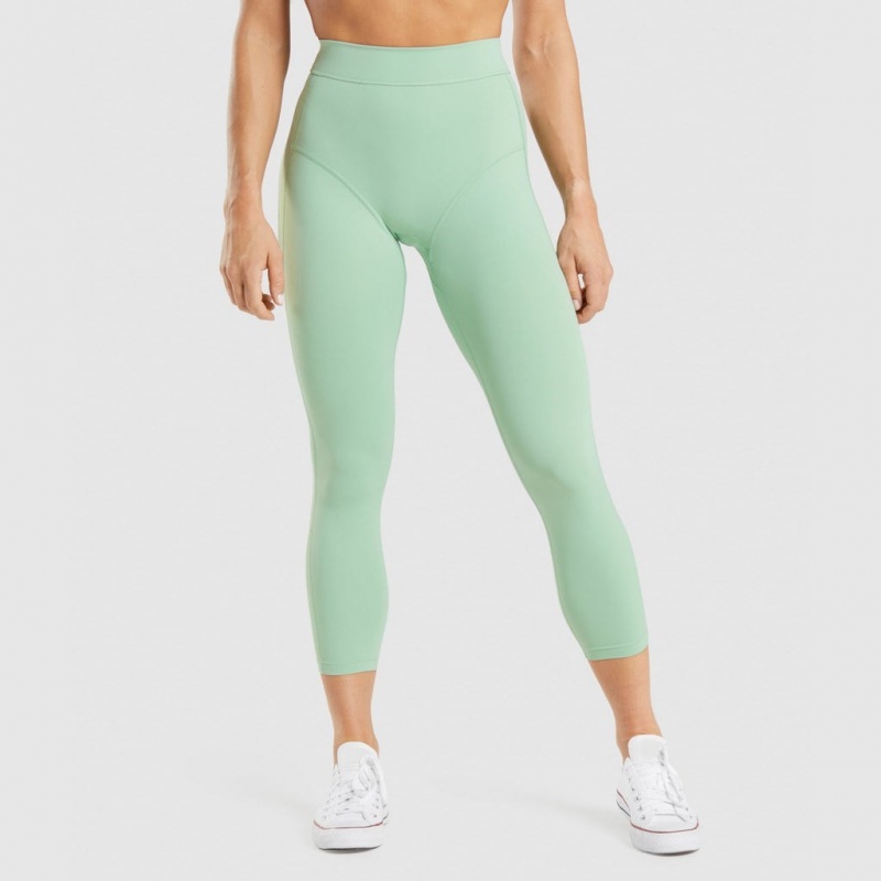 Κολαν Gymshark KK Fit 7/8 πρασινο | 571BUKGVP