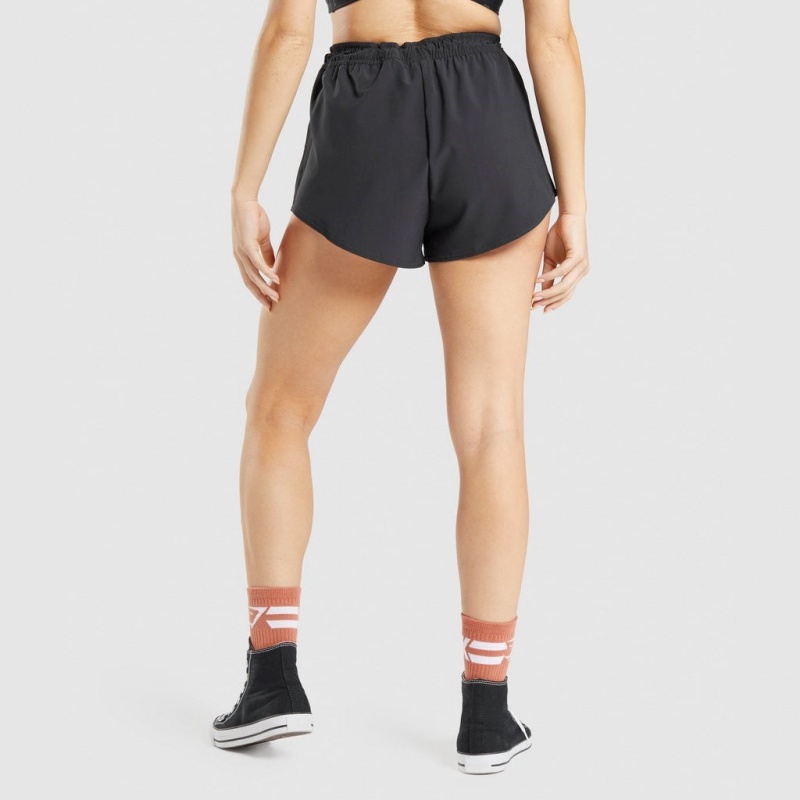 Σορτσ Gymshark KK Fit Woven μαυρα | 413QRLDTY