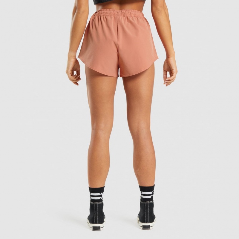 Σορτσ Gymshark KK Fit Woven πορτοκαλι | 873JYBUWI