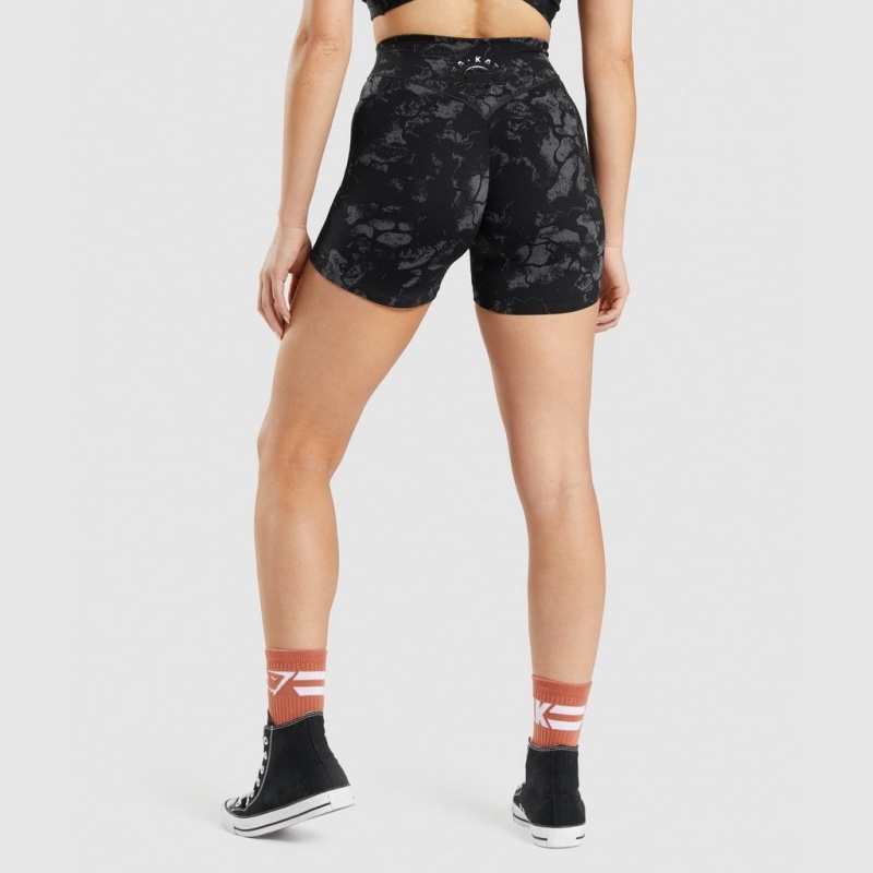 Σορτσ Gymshark KK Fit μαυρα καμουφλάζ | 724VUADBW