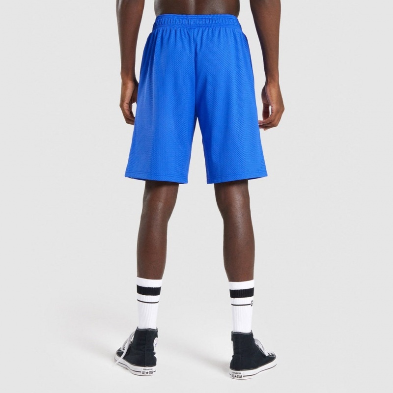 Σορτσ Gymshark Mesh 9 μπλε | 657ZGRNJW