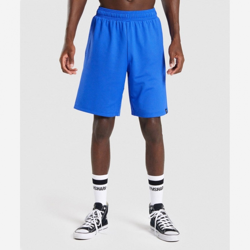 Σορτσ Gymshark Mesh 9 μπλε | 657ZGRNJW