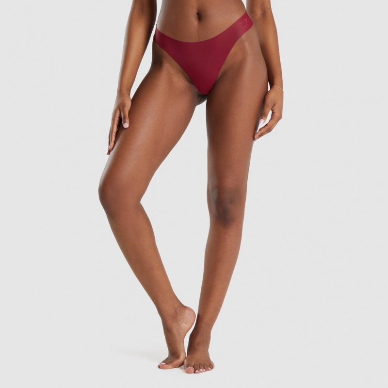 Στρινγκ Gymshark No VPL 3pk μπορντο μπλε πρασινο | 849YINLSH