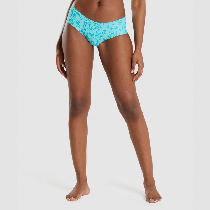 Σορτσ Gymshark No VPL Hipster 3pk μπορντο μπλε πρασινο | 405ORCASP