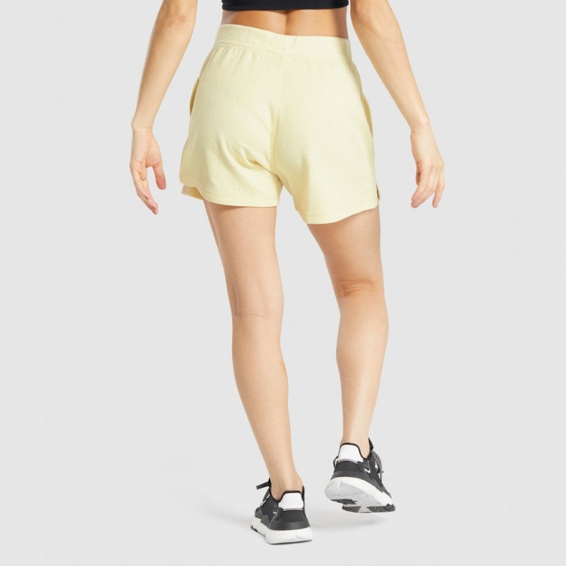 Σορτσ Gymshark Pause Loose κίτρινα | 605OKIZSN