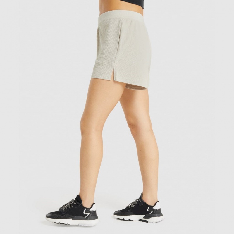 Σορτσ Gymshark Pause Loose γκρι | 983MAUION