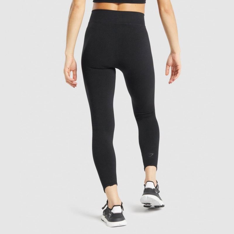 Κολαν Gymshark Pause Seamless μαυρα | 730LKRABV