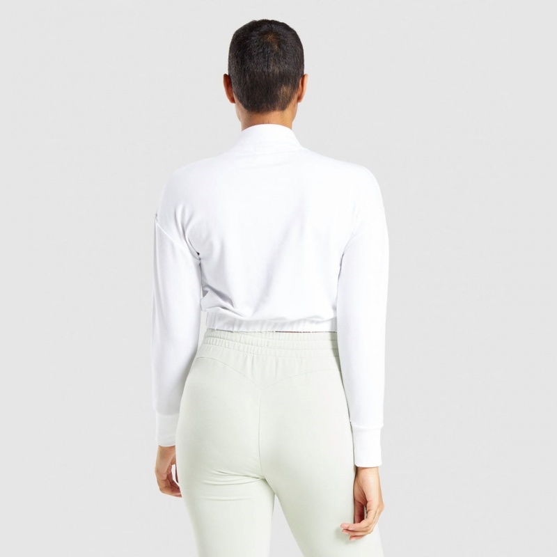 Φουτερ Gymshark Pippa Αθλητικά ασπρα | 254MBZKFD