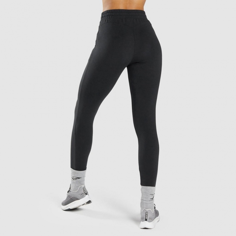 Κολαν Gymshark Pippa Αθλητικά μαυρα | 879AHQSIC