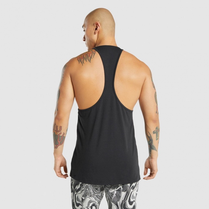 Γιλεκο Gymshark Pre-Workout Stringer μαυρα | 716RUPYZL