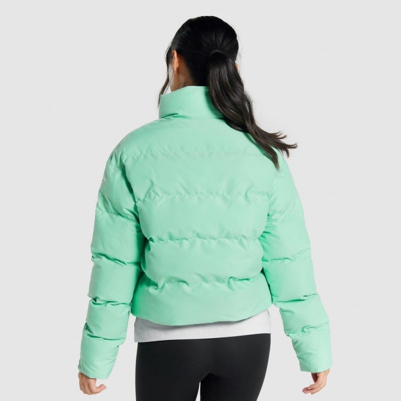 Μπουφαν Gymshark Puffer πρασινο | 532NLKBSM