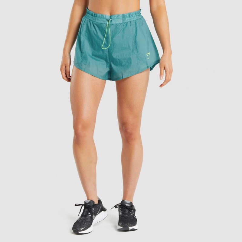 Σορτσ Gymshark Pulse 2 in 1 Teal | 152FSMXGZ