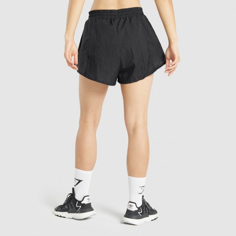 Σορτσ Gymshark Pulse 2 in 1 μαυρα | 580YINXCS