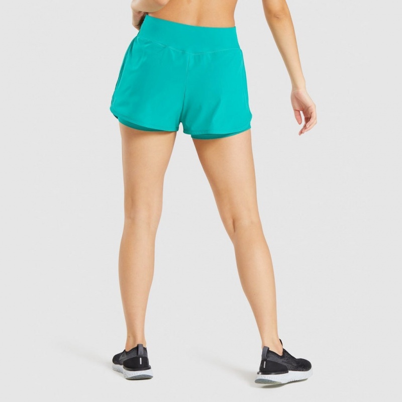 Σορτσ Gymshark Pulse Mid Rise πρασινο | 168HSTDJY