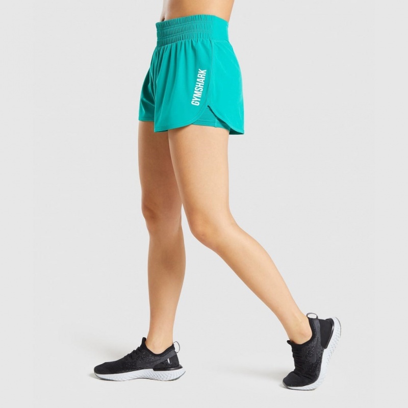 Σορτσ Gymshark Pulse Mid Rise πρασινο | 168HSTDJY