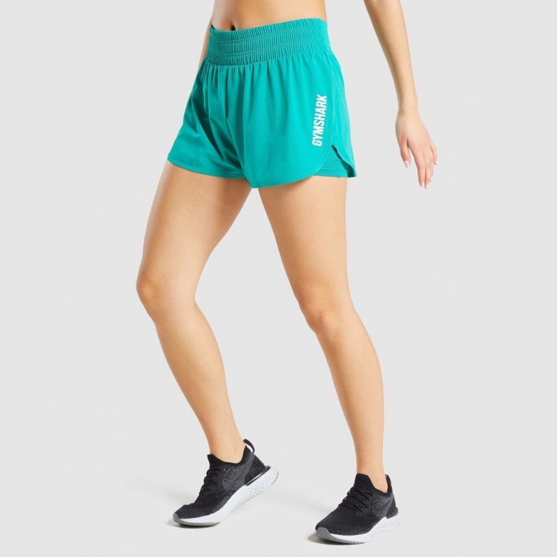 Σορτσ Gymshark Pulse Mid Rise πρασινο | 168HSTDJY
