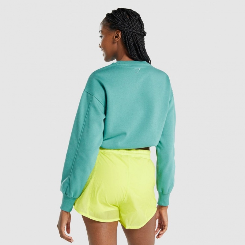 Φουτερ Gymshark Pulse Teal | 135EWVFTG