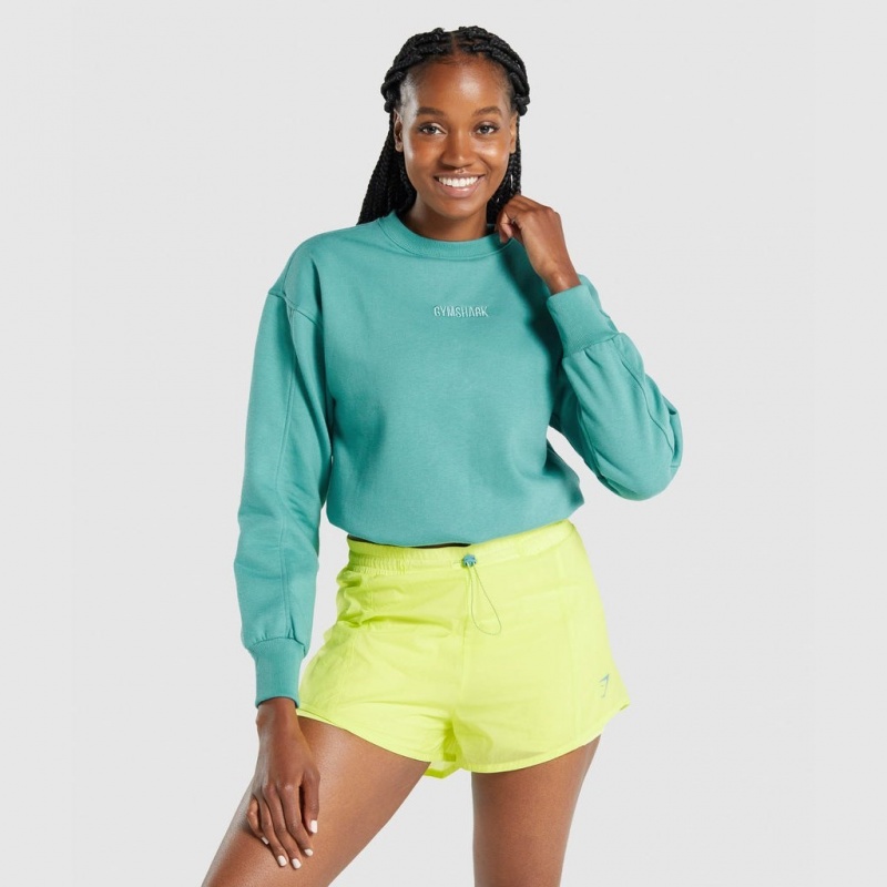 Φουτερ Gymshark Pulse Teal | 135EWVFTG