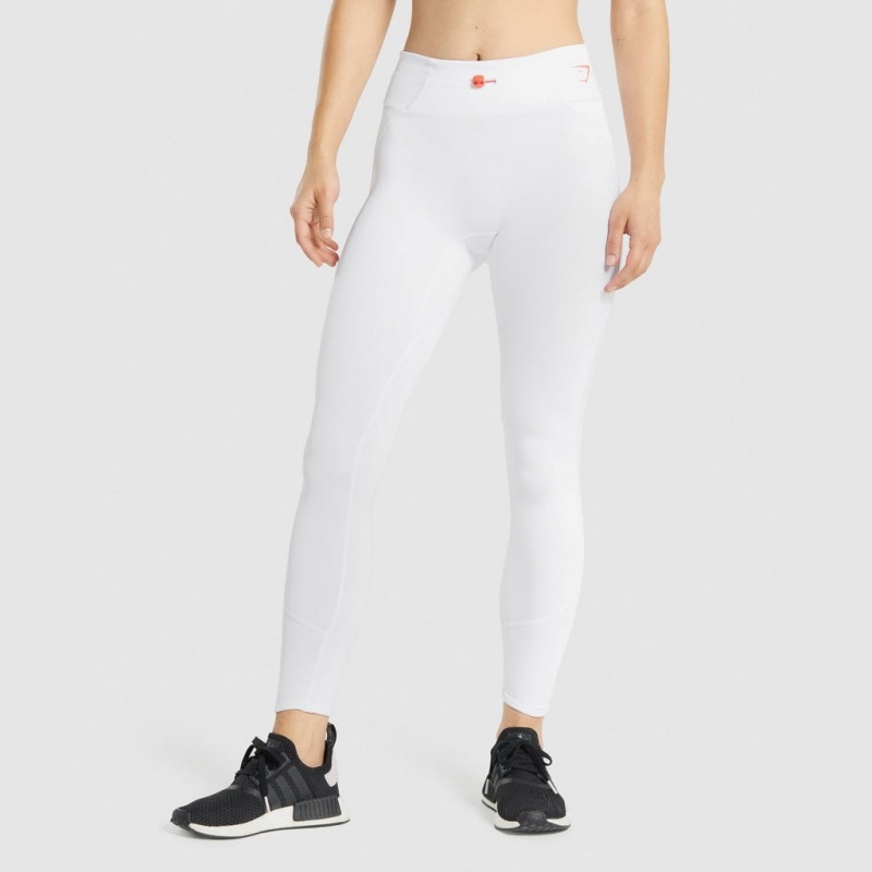 Κολαν Gymshark Pulse ασπρα | 932UHRALZ