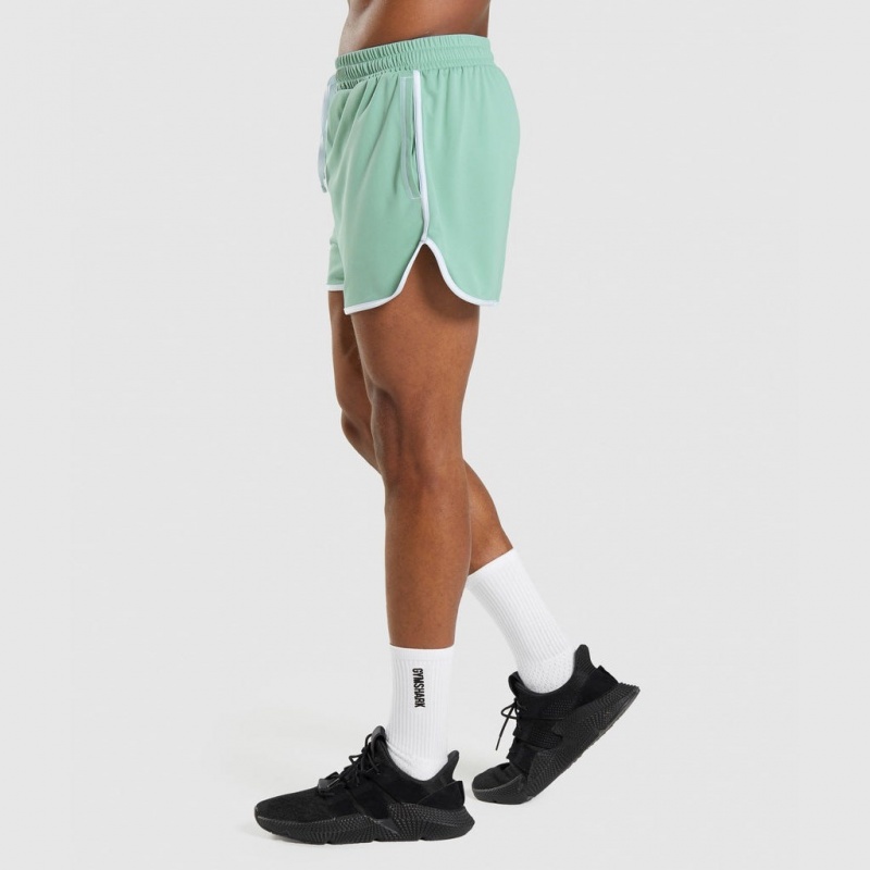 Σορτσ Gymshark Recess 3 μπλε ασπρα | 804SDPKYL