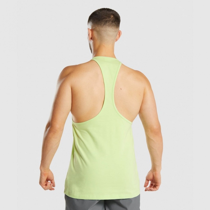 Γιλεκο Gymshark Sharkhead Infill Stringer Lime | 405BPTNXY