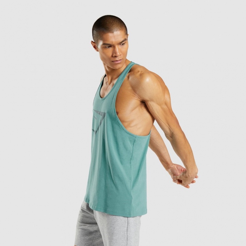 Γιλεκο Gymshark Sharkhead Infill Stringer Teal | 470MFRESL