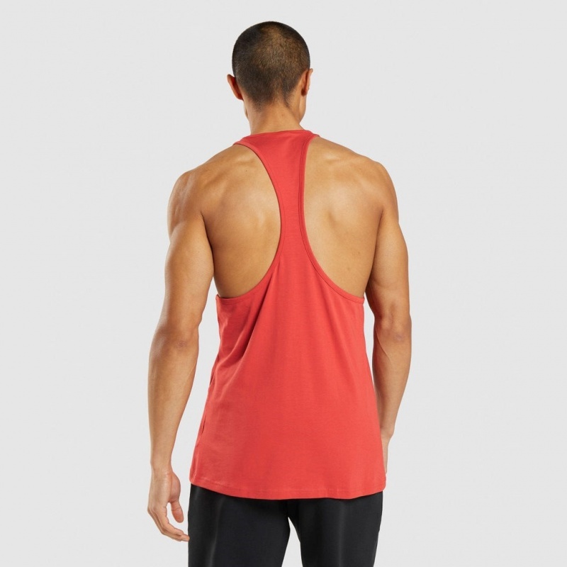 Γιλεκο Gymshark Sharkhead Infill Stringer κοκκινα | 263NZILRG