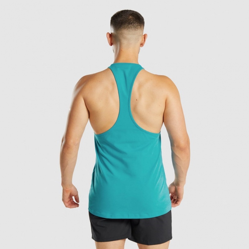 Γιλεκο Gymshark Sharkhead Infill Stringer μπλε | 403DFMCHP