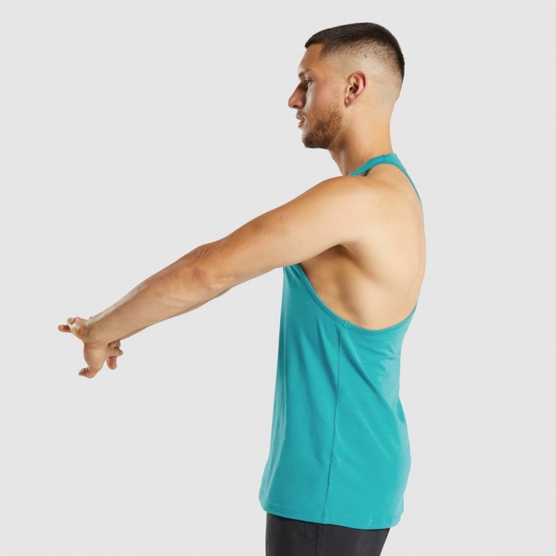 Γιλεκο Gymshark Sharkhead Infill Stringer μπλε | 403DFMCHP