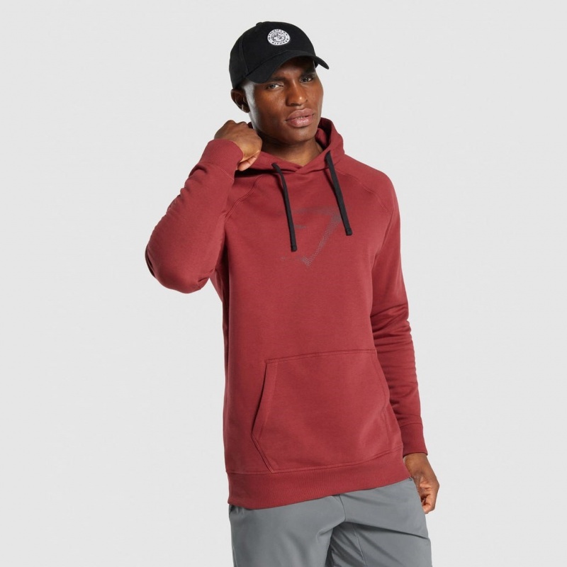 Φουτερ Gymshark Sharkhead Infill μπορντο | 638CXBTAS