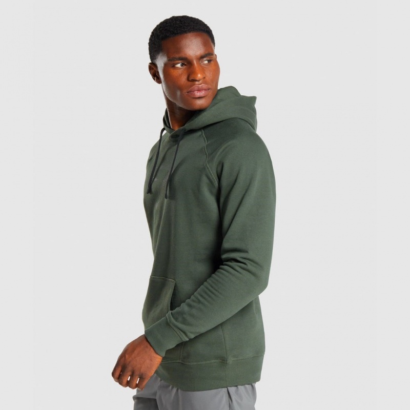 Φουτερ Gymshark Sharkhead Infill σκούρο πρασινο | 458VKOSGP