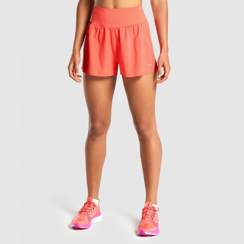 Σορτσ Gymshark Speed πορτοκαλι | 105REZJCT