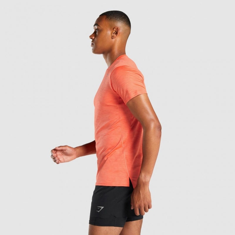 μπλουζακια Gymshark Speed πορτοκαλι | 526TOVMIH