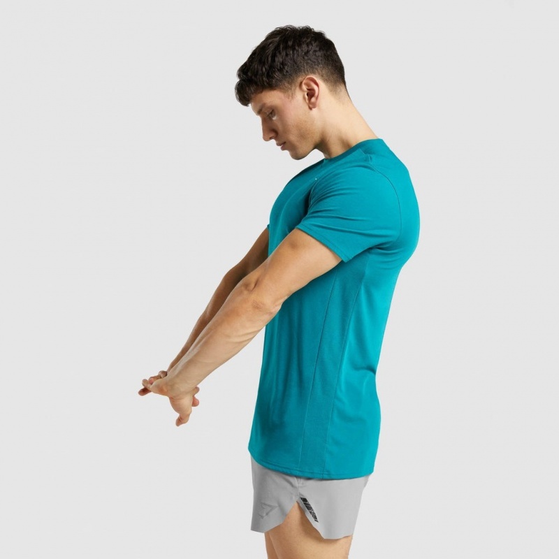 μπλουζακια Gymshark Sports Teal | 458NEDJYV