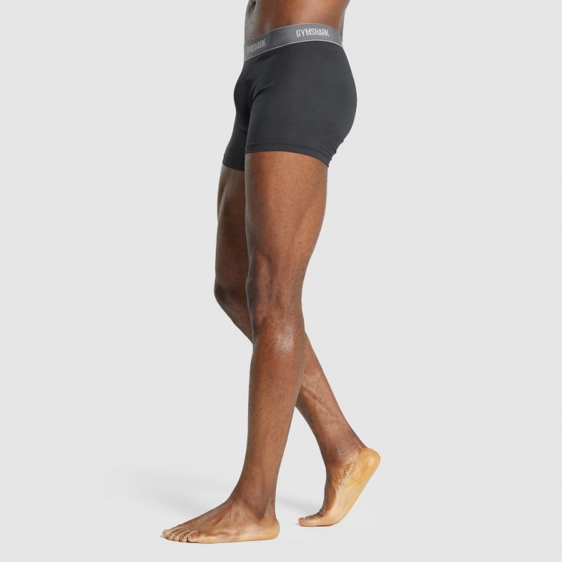 Σορτσ Gymshark Sports Tech Boxers 2pk μαυρα | 794UIXRGK