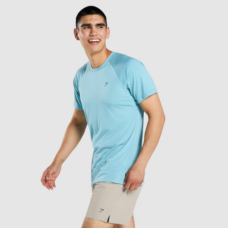 μπλουζακια Gymshark Studio Teal | 185MWJYLT