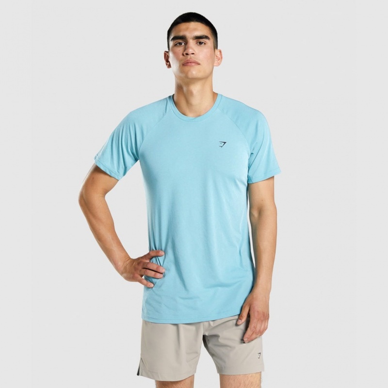μπλουζακια Gymshark Studio Teal | 185MWJYLT