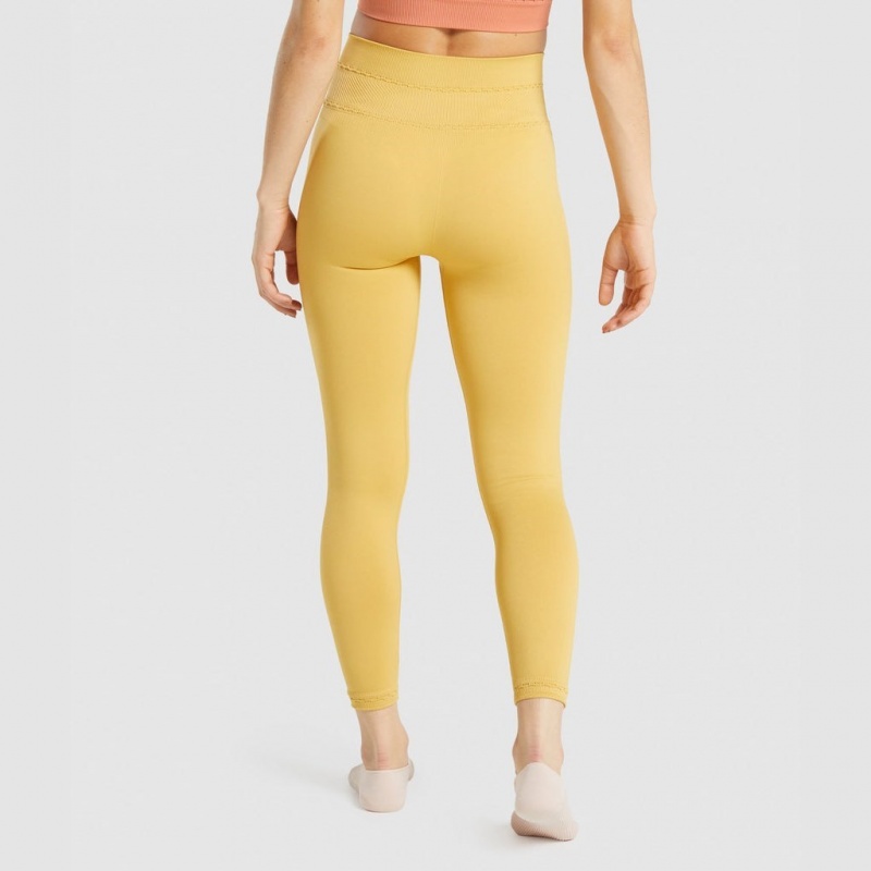 Κολαν Gymshark Studio κίτρινα | 472VTREBJ