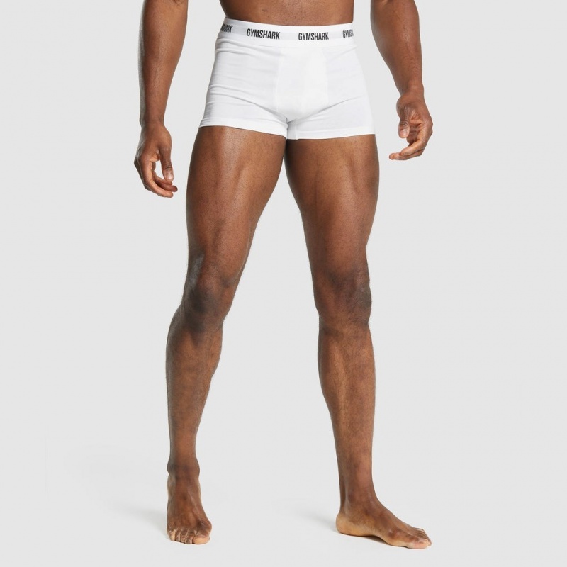 Σορτσ Gymshark Trunk 2pk ασπρα | 420NPMVZY