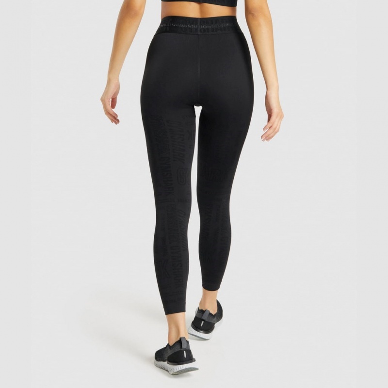 Κολαν Gymshark Vision μαυρα | 490HWQZTE
