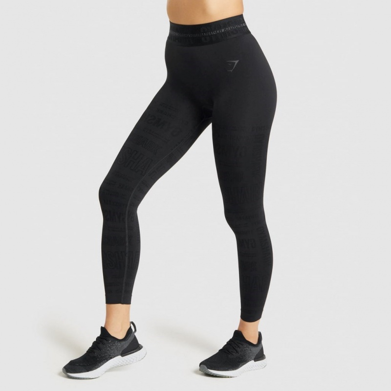 Κολαν Gymshark Vision μαυρα | 490HWQZTE