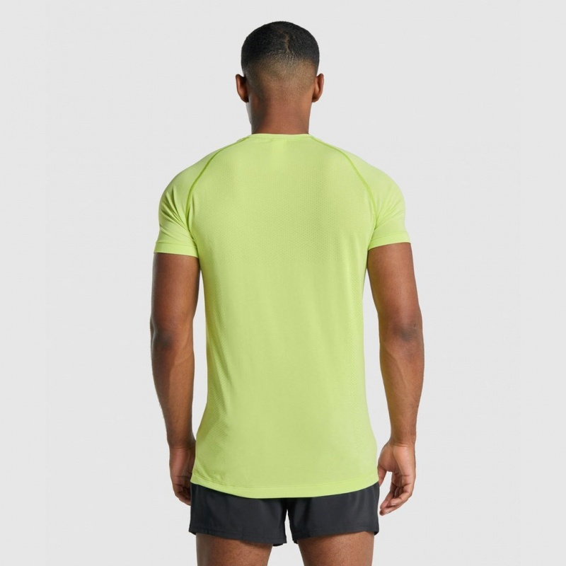 μπλουζακια Gymshark Vital Light Seamless κίτρινα | 816MWXCGH