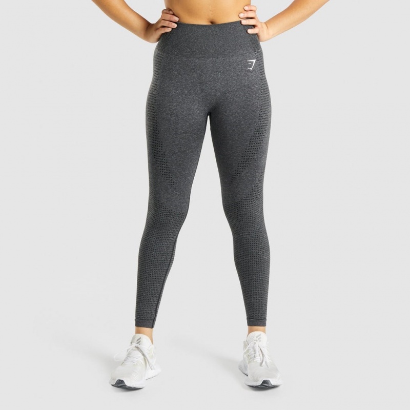 Κολαν Gymshark Vital Seamless 2.0 Charcoal Marl | 307YNIJCZ