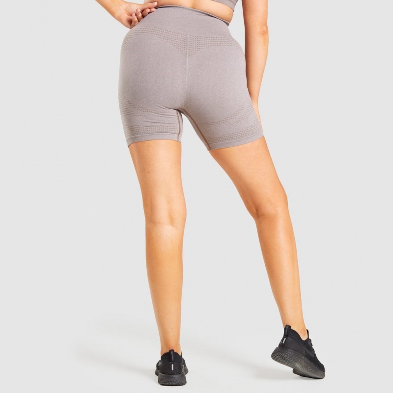 Σορτσ Gymshark Vital Seamless 2.0 Taupe Marl | 810JTICPO